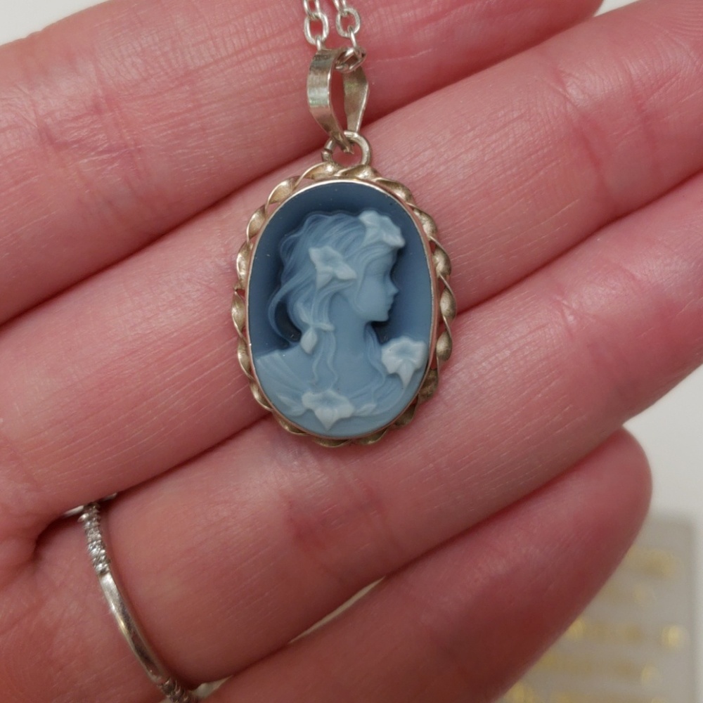 Authentic Italian Cameo Necklace